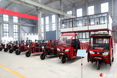 產業動能再升級 力遠新能源電動車項目即將全面投產，年產超10萬臺電動三輪車